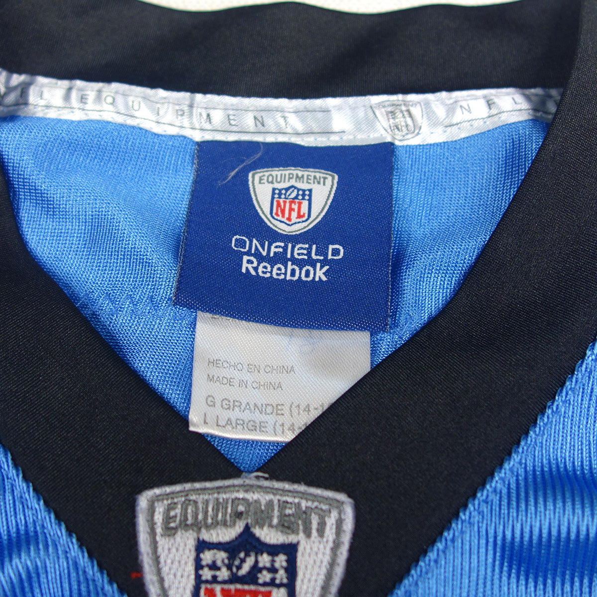 NFL Jersey - Reebok - Carolina Panthers - Blue - Youth L