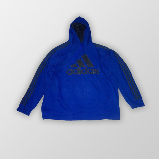 Vintage adidas Blue Hoodie - Vintage-Shirts.nl