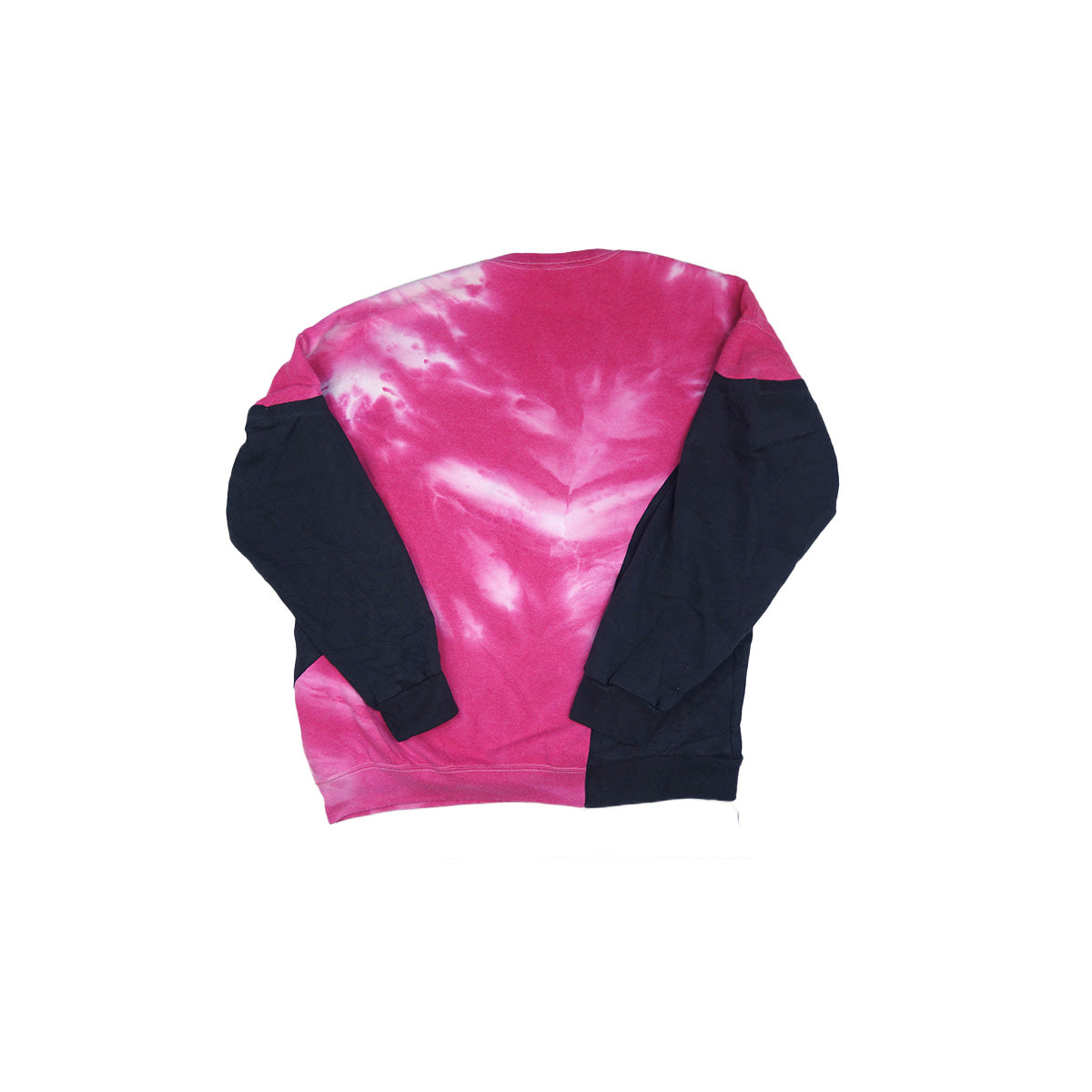 Carhartt sweater reworked - Tie Dye Pink / Black - XL