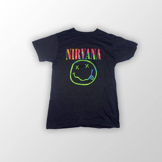 Nirvana multicolor Smiley-T-Shirt - Woman L