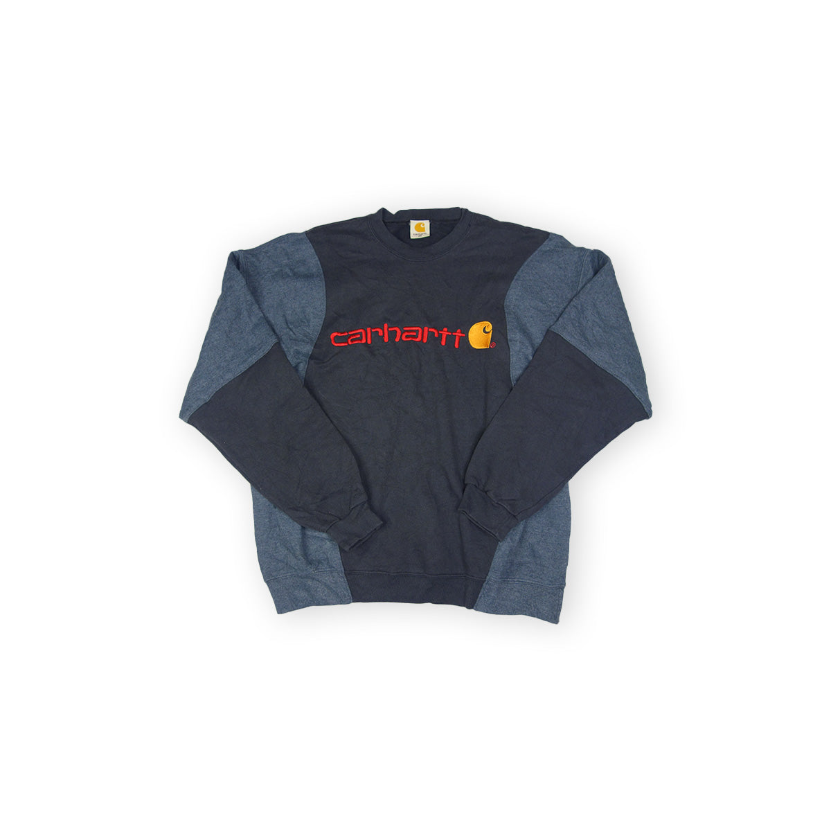 Carhartt sweater reworked - Dark Grey / Black- M