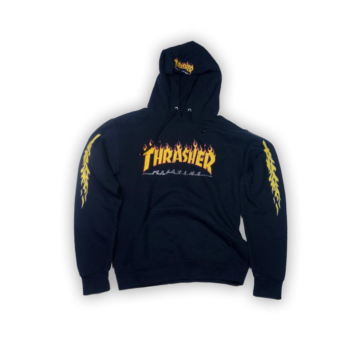 Vintage Flame Trasher Magazine - Hoodie - S