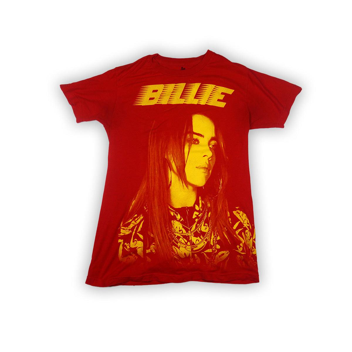 Billie Eilish Official Portrait Tee Racer Red - T-Shirt S