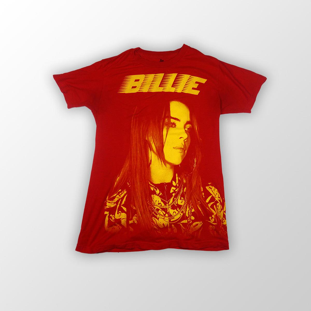 Billie Eilish Official Portrait Tee Racer Red - T-Shirt S