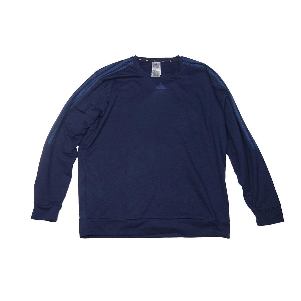 adidas Crew Neck Blue Sweaters Y2K